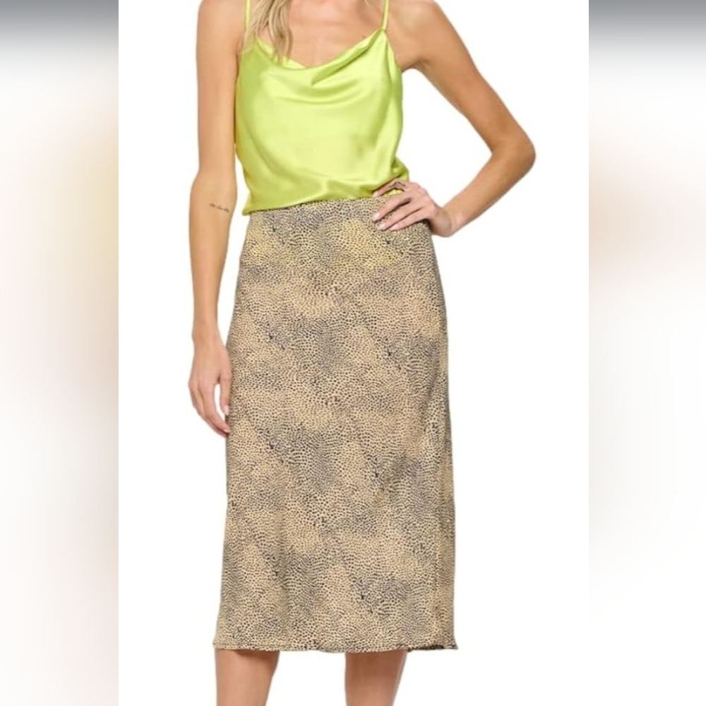 Leopard Print Women's Skirt